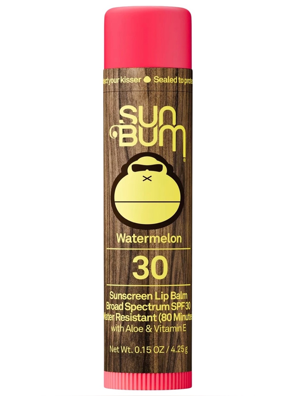 3/$12 Sun Bum Watermelon Sunscreen Lip Balm .15oz